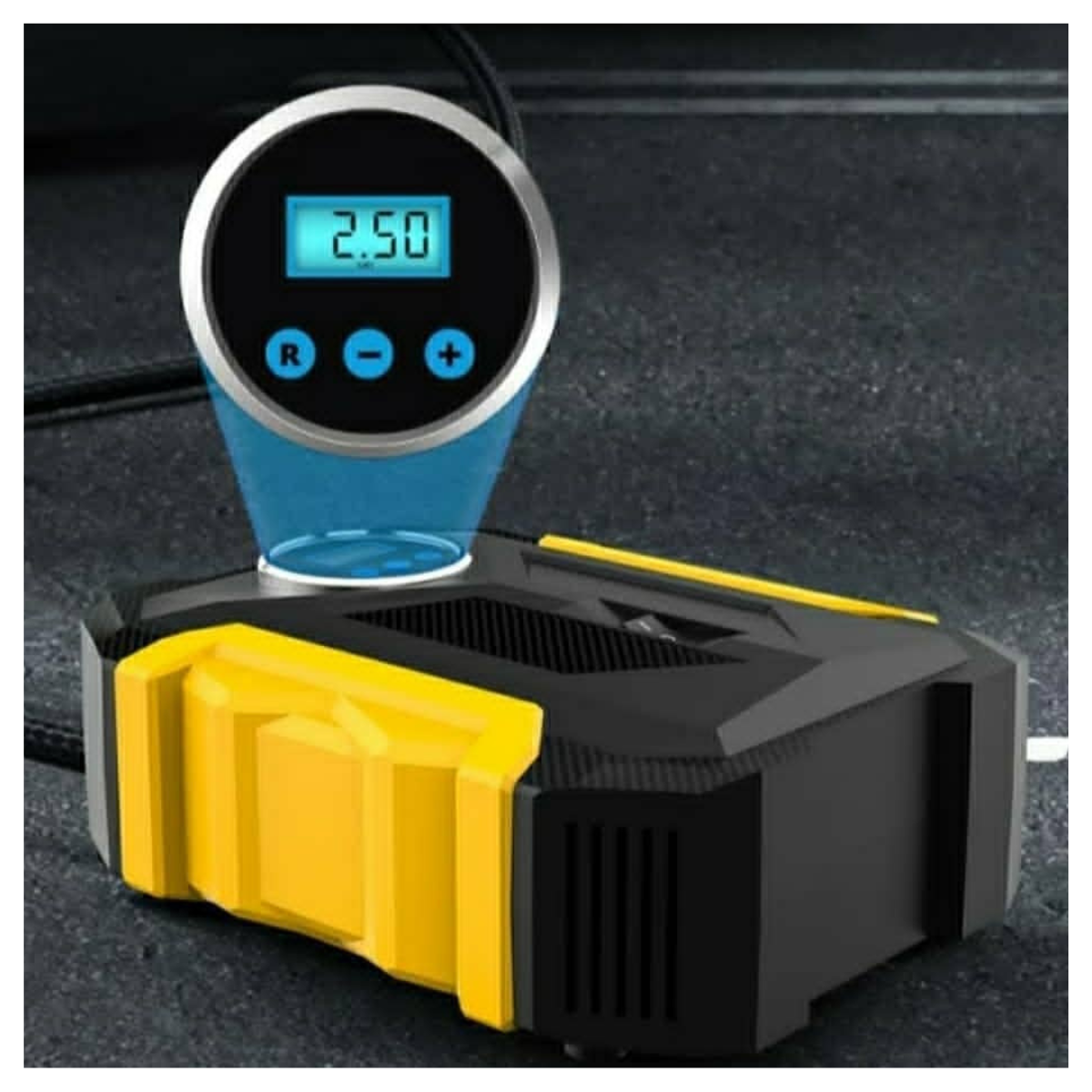 Inflador de Neumáticos Portátil Digital 12V – Compacto y Preciso