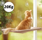 Hamaca para Gatos con Ventosa – Descanso Premium en la Ventana