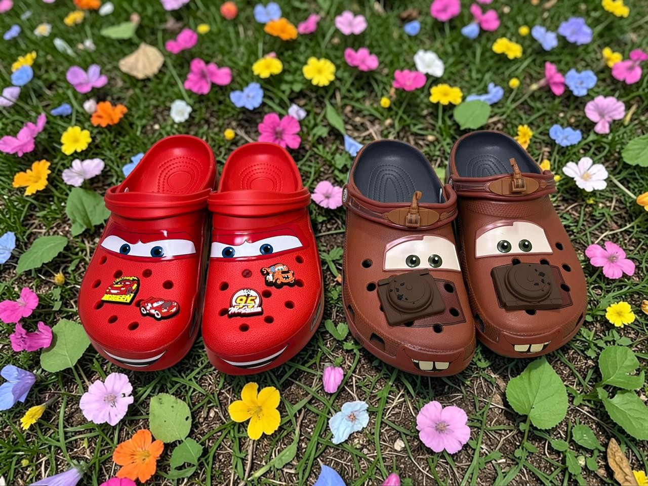 Pack 2 Pares - McQueen + Mate Pixar